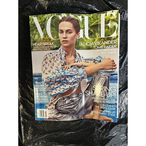 Vogue Magazine USA March 2018 Alicia Vikander